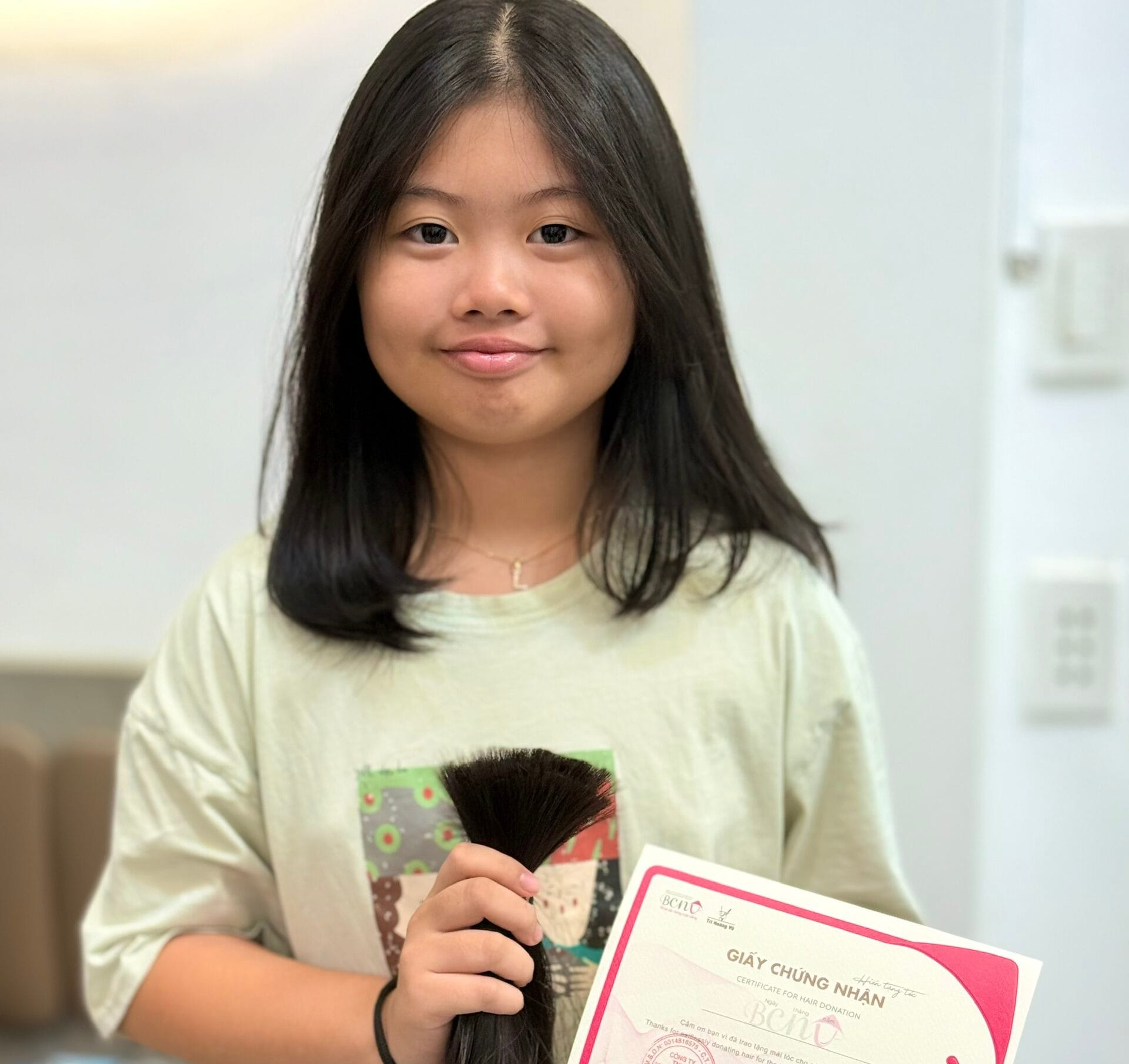 long hair donation for children