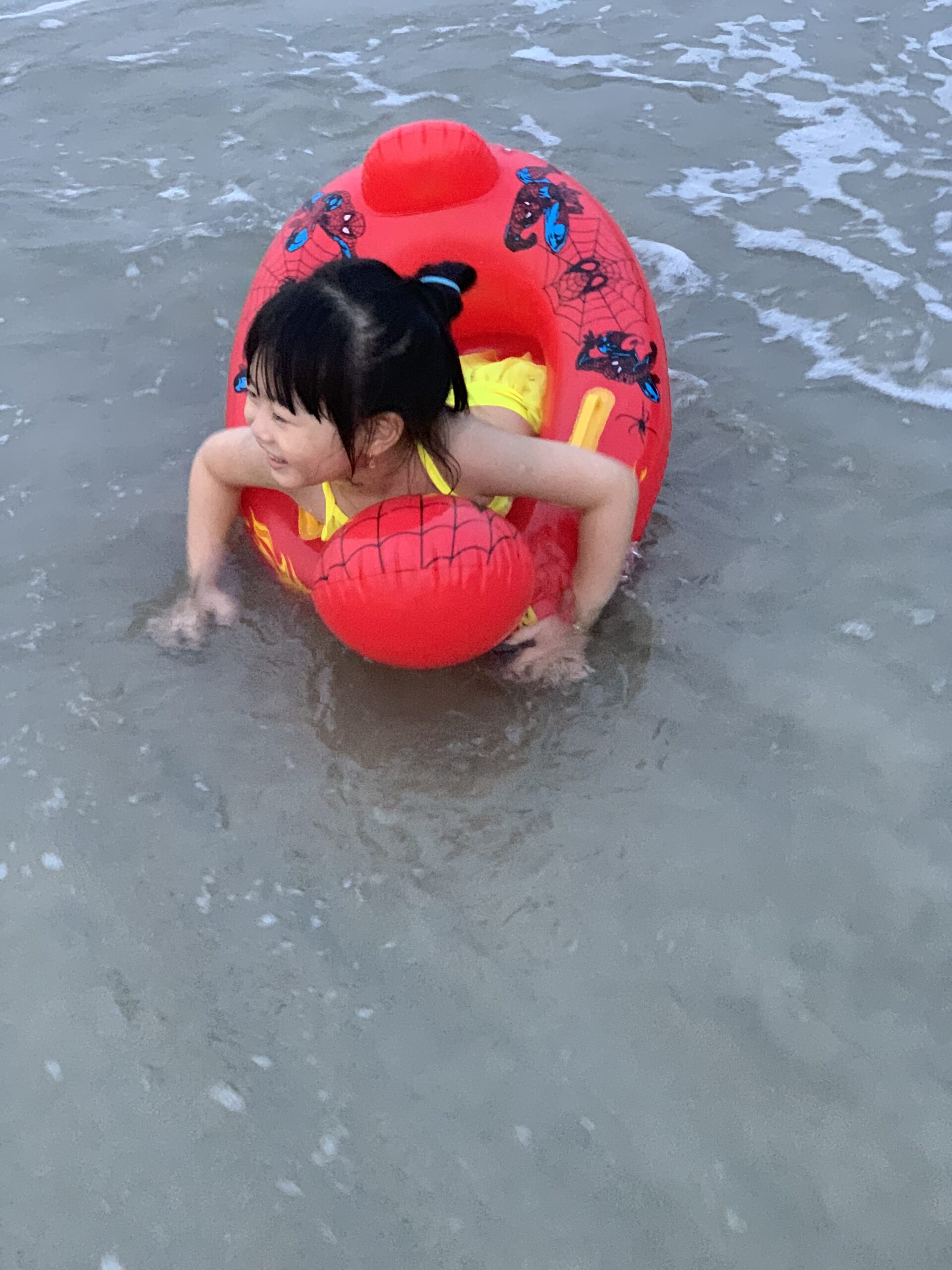 family using a vietnam babysitter during a hotel stay in Hoi An