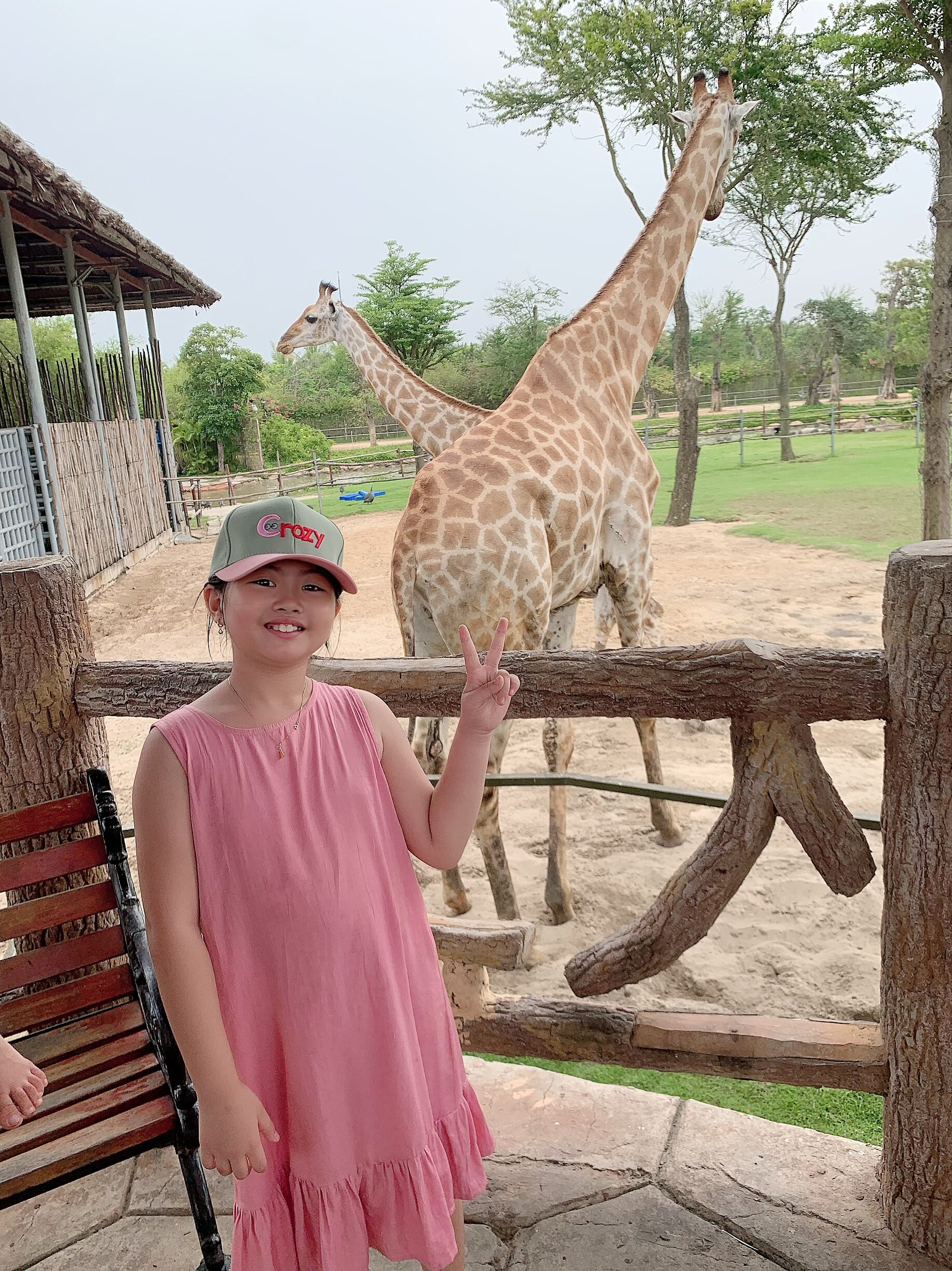 Nanny guiding calm play during a long-stay family trip in Da Nang