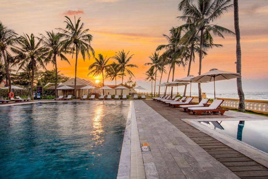 private childcare support for a family staying at a Hoi An resort