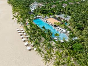 Private babysitter giving calm care during a Premier Village Danang Resort stay