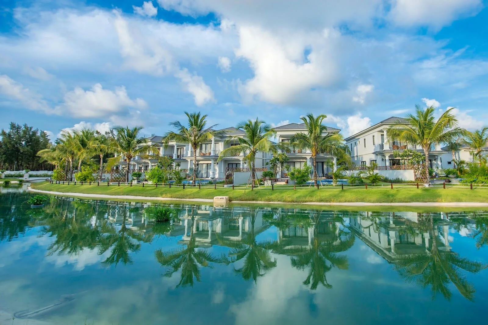 Babysitter caring for children at Vinpearl Luxury Danang private resort room
