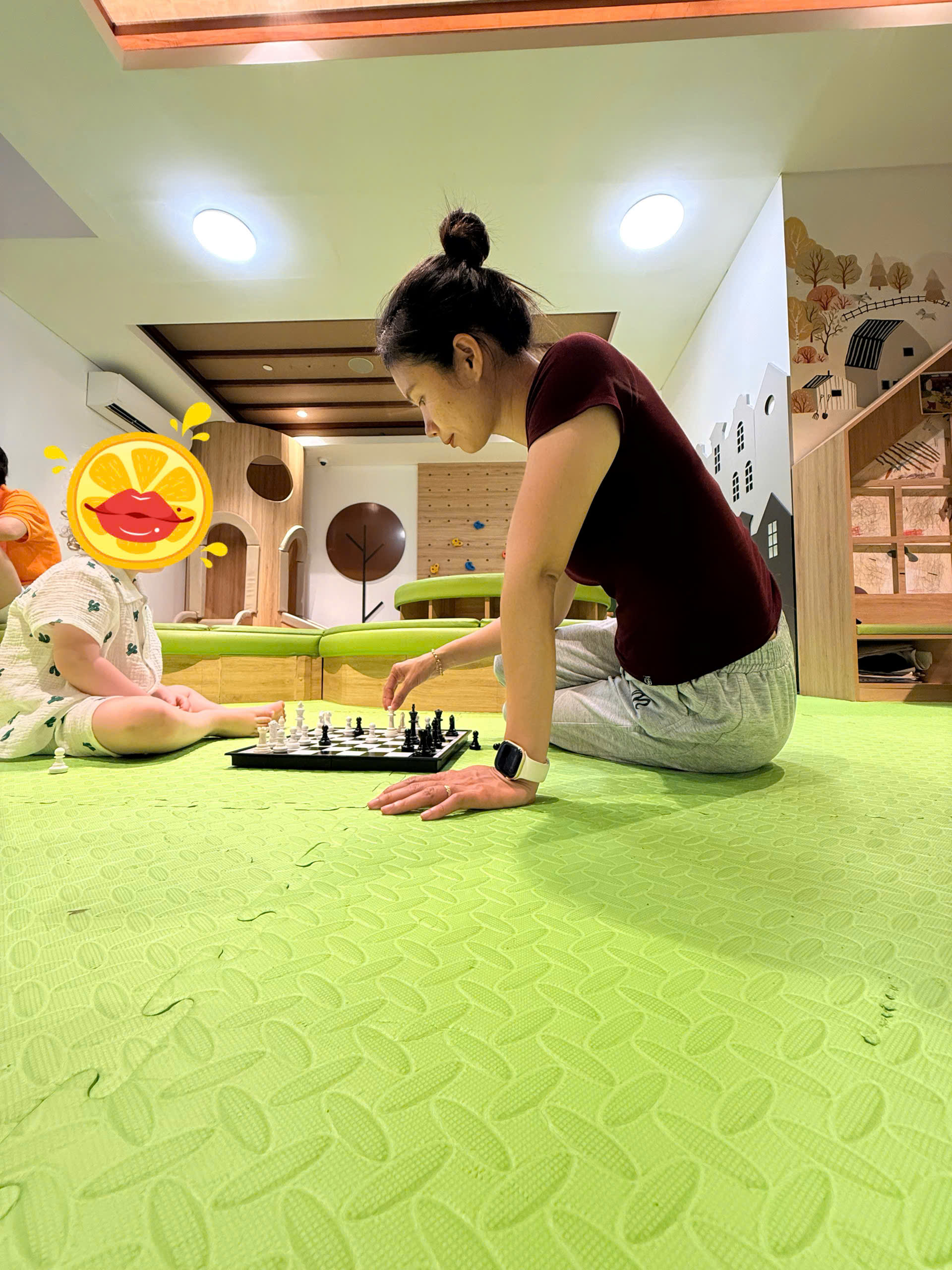 english speaking babysitter at Furama Villas Danang providing safe and gentle childcare
