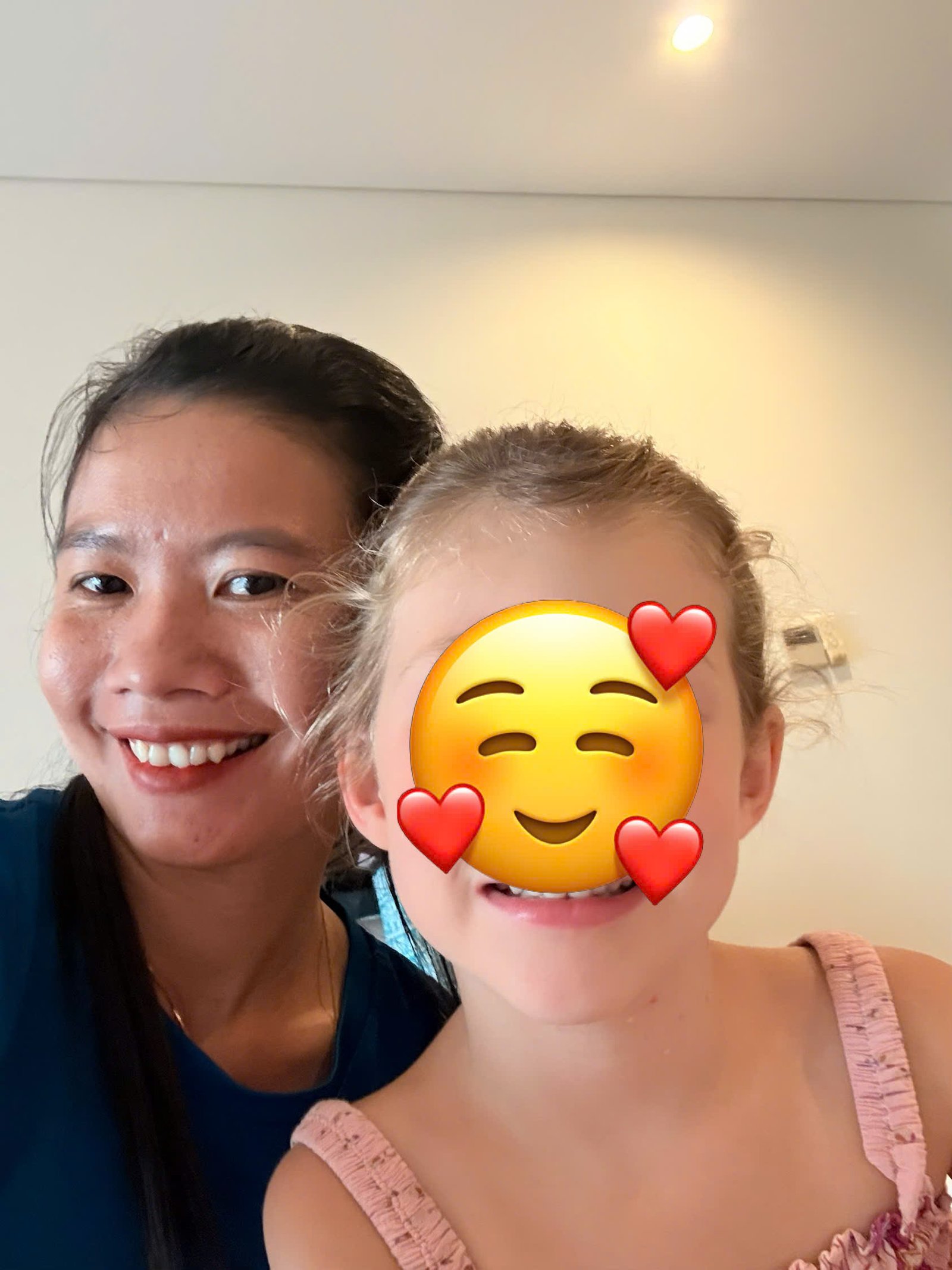 Happy child spending a varied day with resort nanny Annie in Hoi An