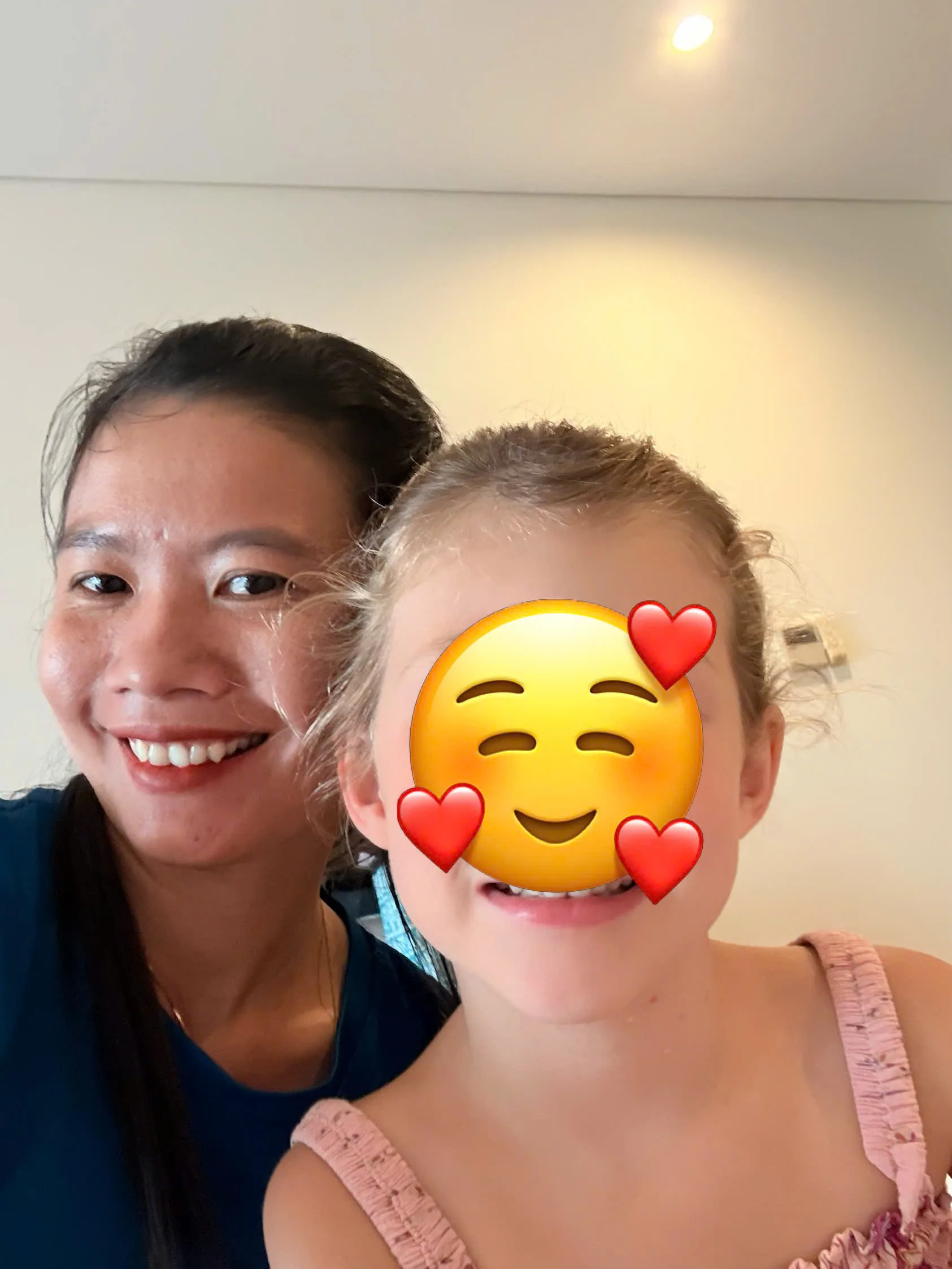 Happy child spending a varied day with resort nanny Annie in Hoi An
